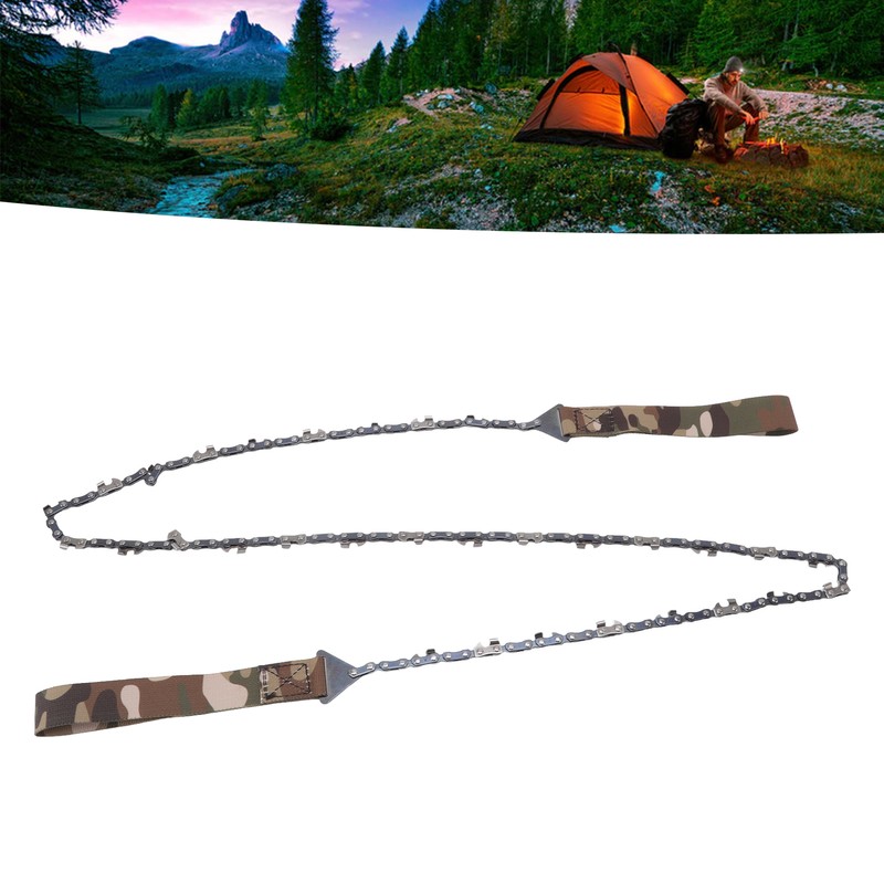 Hand Chain Saw 48in Foldable Portable Outdoor Pocket Chain Saw