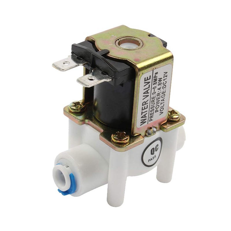 Beduan 12V 1/4" Inlet Water Solenoid Valve Normally Closed for