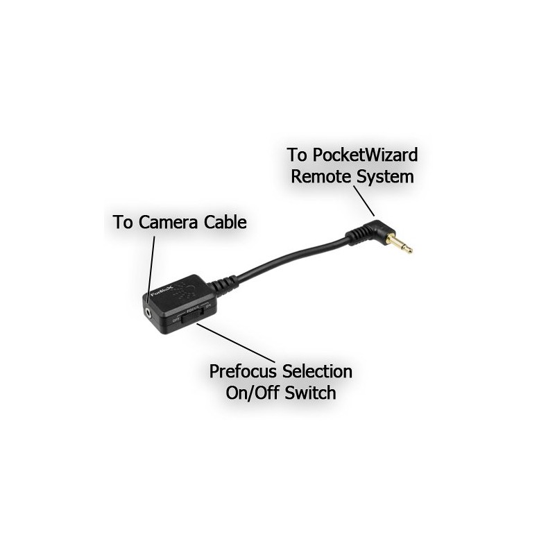 Fotodiox Pro Pre-Trigger Remote Shutter Release Cable for Pocket Wizard