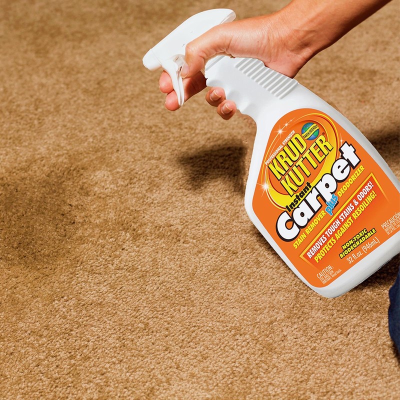 Krud Kutter CR326 Instant Carpet Cleaner/Stain Remover Plus Deodorizer Spray,
