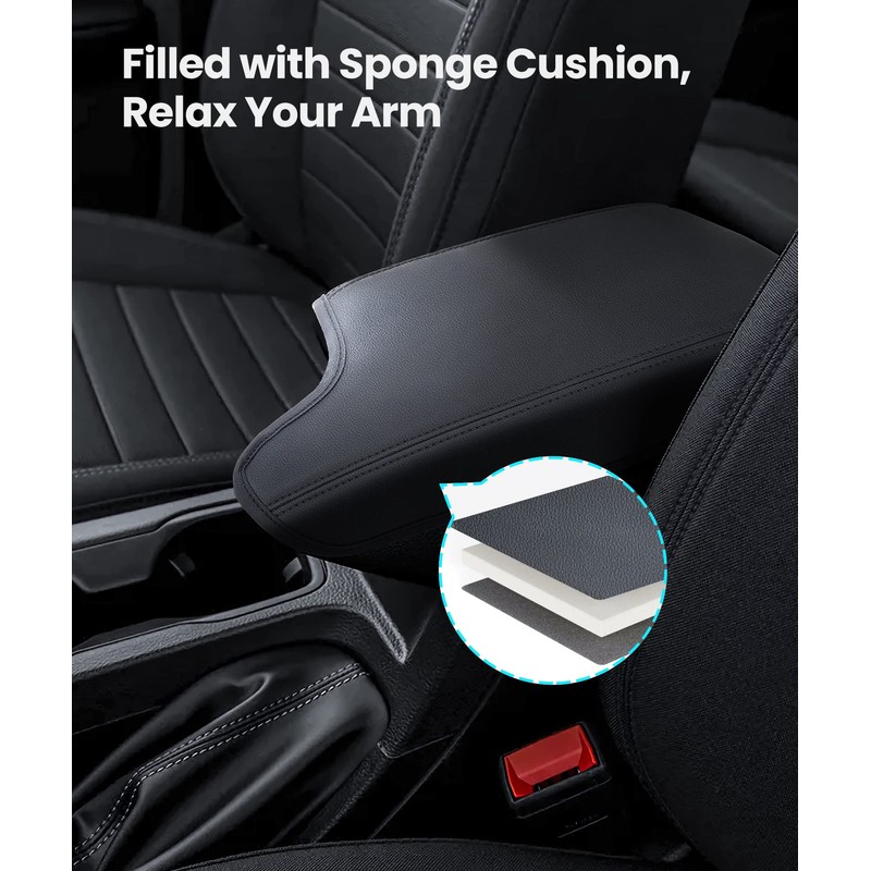 Sinvanho Center Console Armrest Cover for Subaru 2018-2023 Crosstrek and