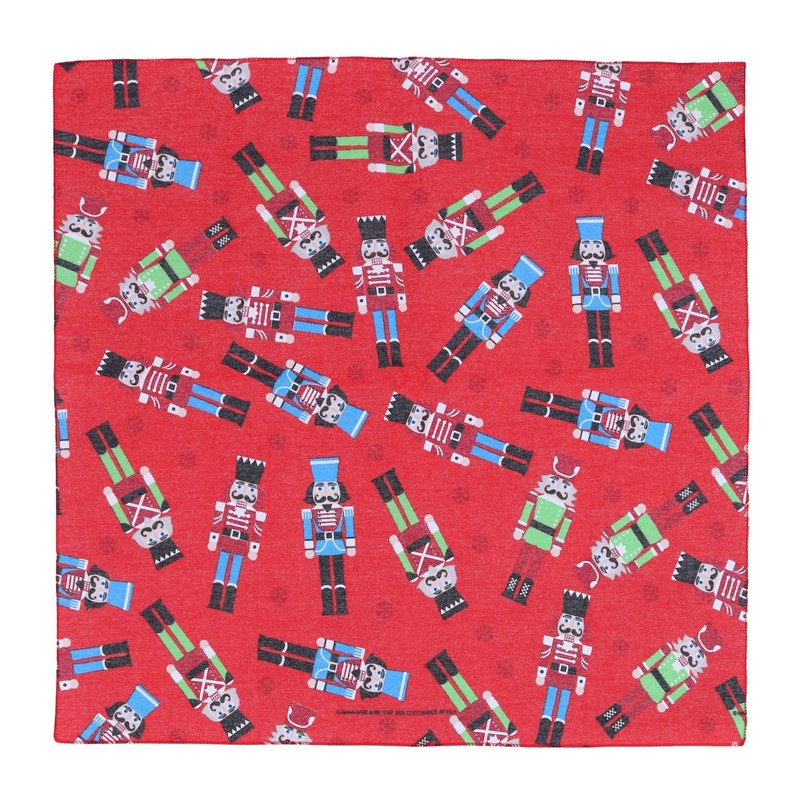 CTM® Nut Cracker Bandana, Red
