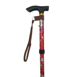 Comfort Axis 3 Pack Elastic Replacement Wrist Wraps for Walking Canes and Crutches, Brown