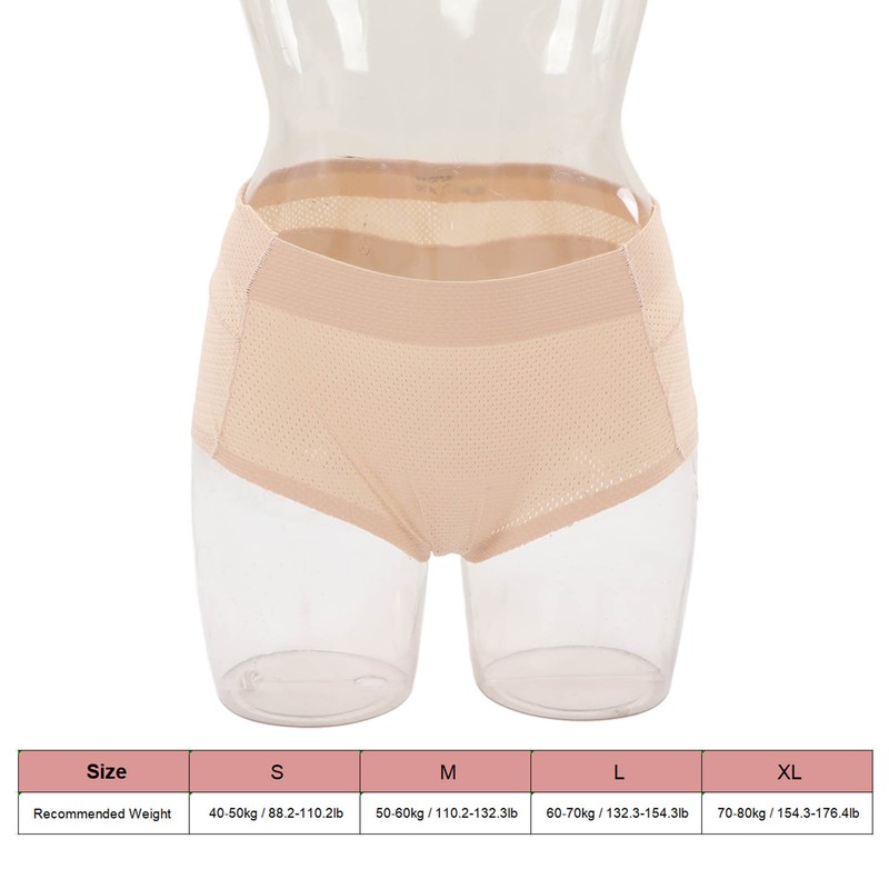 Padded Underwear Body Curve Shaping Butt Lift Panties Breathable Thin