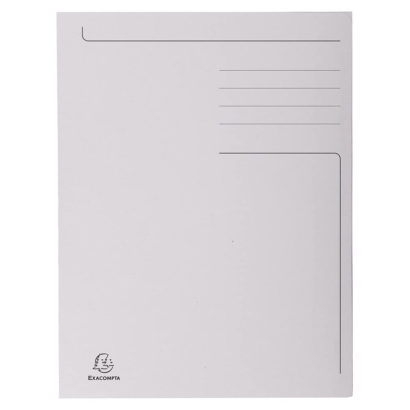 Exacompta - Ref 448000E - Forever Collection - Pre-Printed 3-Flap