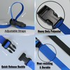 TsdL-one 6 Pack Boat Cover Tie Down Straps with Quick