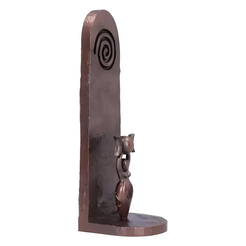 Nemesis Now Spiral Goddess Incense Holder, Bronze, 23.5cm