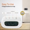 Digital Timer with Clock, Magnetic Countdown Clock Stopwatch Timer for