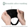 4PCS Fashion Protective, Unisex Black Dust Cotton, Washable, Reusable Cotton