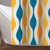 Lush Decor Mid Century Geo Shower Curtain, 72" x 72",