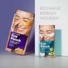 Absolute New York Parche Ojo Reparador Nocturno Dorado
