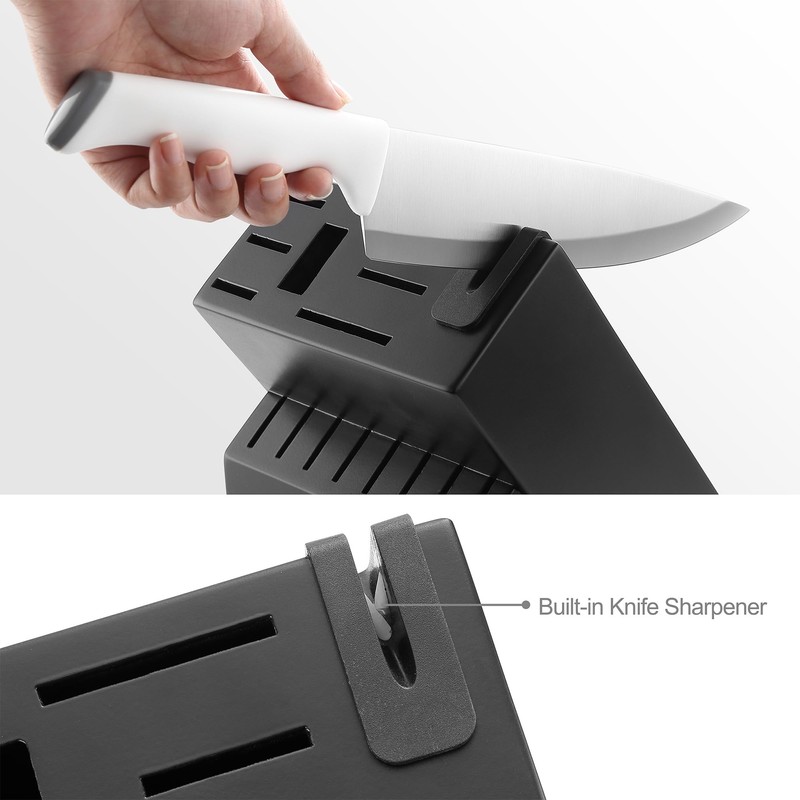 McCook® Knife Sets, German Stainless Steel Kitchen Knife Block Sets