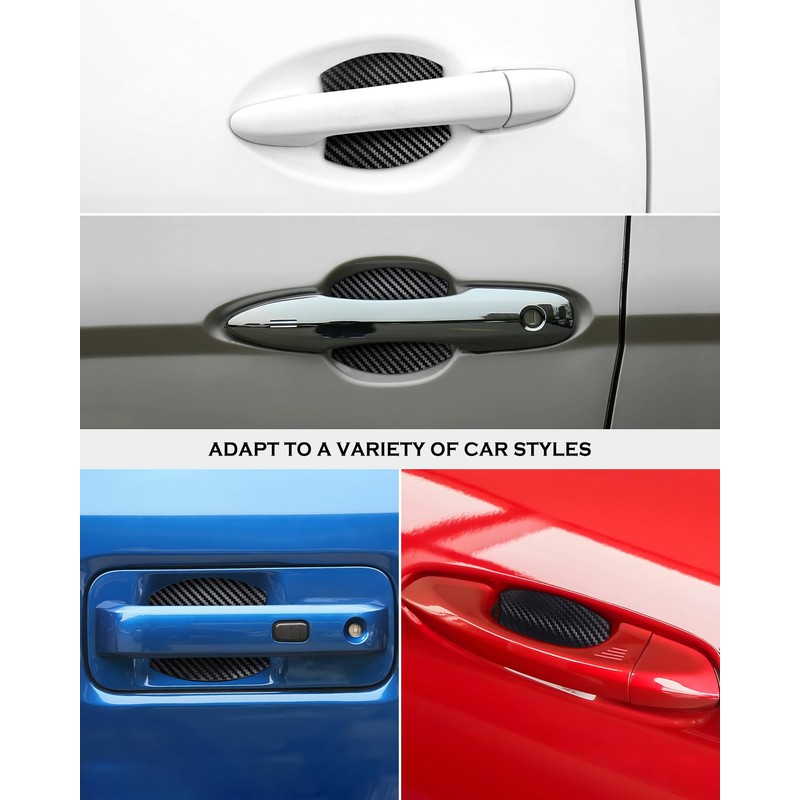 Auprite Magnetic Car Door Bowl Handle Protector, 4pcs Car Door