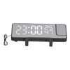 Projection Alarm Clock Mirror Screen USB Charging Snooze 180° Digital