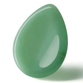 MAIBAOTA Green Aventurine Thumb Worry Stone Healing Crystals Gifts for Women Beginner Meditation Chakra Polished Pocket Reiki Balancing Energy Massage Gemstones