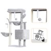 Heybly Cat Tree, 39.4 Inches Tower Condo with Scratching Post,