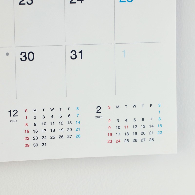 Almost Day Dry Erase Calendar 2025 Medium Wall Mount