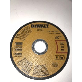 Dewalt Cutting Wheel 4 1/2'' X .045'' X 7/8''  Metal~Stainless Steel Cutting