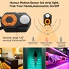 Auplf LED Strip with Motion Sensor 3 m RGB LED