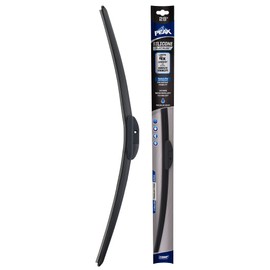 PEAK Silicone Platinum 28" Front Windshield Wiper Blade, Replacement Windshield Wiper Blade with Universal Connector, Pack of 1