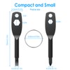 Screwdriver Keyring Set Comprise Flathead Screwdriver and Phillips Screwdriver&Wrench Tool,Portable
