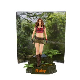McFarlane WB 100: Ruby Roundhouse - Jumanji ™ (Movie Maniacs) Figura Posada de 6 Pulgadas Toys