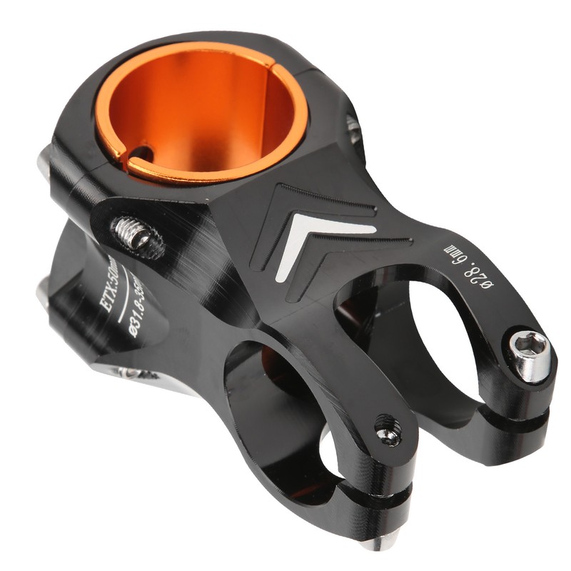 CANSUCC 31.8/35mm Bike Handle Stem Riser Short Handle Stem Aluminum