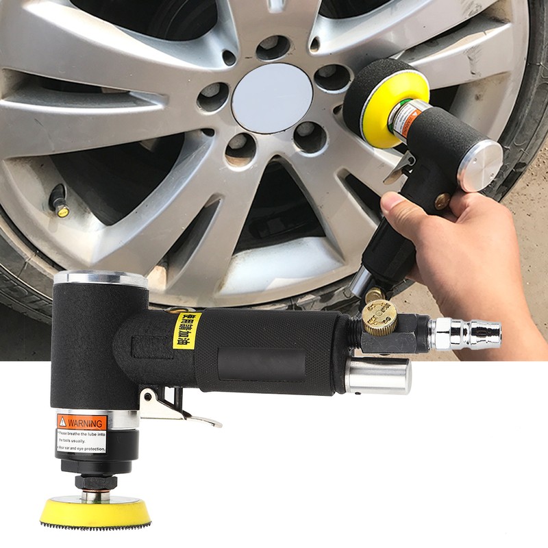 AT-1500-2 Pneumatic Angled Sander Polishing Machine Eccentric Grinding Tools 90