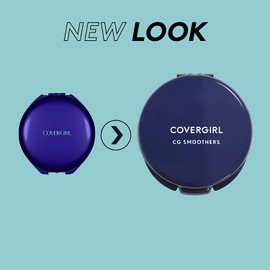 COVERGIRL Smoothers Pressed Powder, Translucent Medium 715, 0.32 Ounce (Packaging May Vary) Powder Makeup with Chamomile