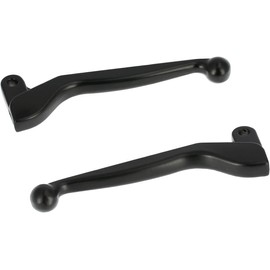 AKF Set: Hand lever - solid aluminum, brake and clutch lever - black - for Simson S50, S51, S53, SR50, KR51/2 Schwalbe