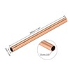 sourcing map sourcing map Copper Round Tube, 6mm OD 0.5mm