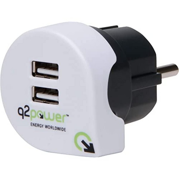 Kopp USB Car Charger Adapter with 2 USB Ports for