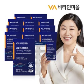 Vitamin Village high dose 500mg nicotinic acid amide niacin vitamin B3 30 tablets x 12 boxes / 비타민마을 고용량 500mg 니코틴산아미드 나이아신 비타민b3 30정 x 12박스