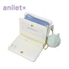 anilet + Mini Wallet, Bifold Ribbon Checker, Cat Pom Pom,
