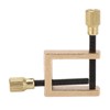 Violin Crack Clamp Double Screw Brass Square Clip Violin Fixing