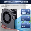 Wathai 120mm x 32mm 24V Centrifugal Small Blower Fan 24
