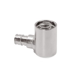 Aquor 1/2 inch PEX F1960 Expansion 90 Degree Elbow Stainless Steel Inlet, For Aquor Hydrants