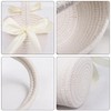 Cotton Flower Girl Basket for Wedding, White Wedding Flower Basket