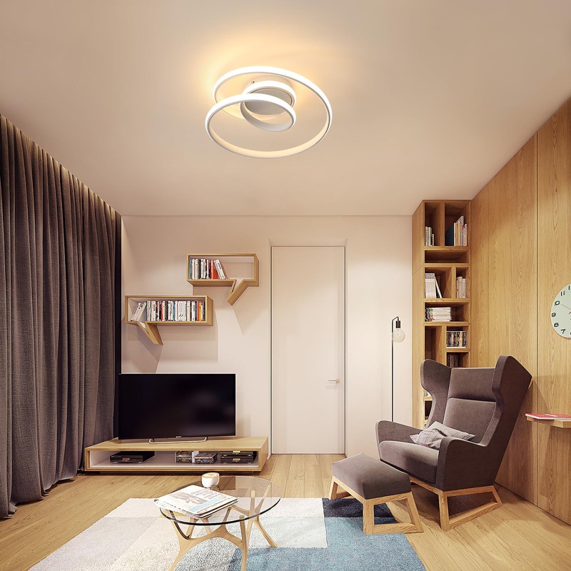 LED Ceiling Light, 36 W 4000 LM Ceiling Light, Modern,