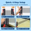 Generic Retractable Table Tennis Net - Portable & Adjustable Ping