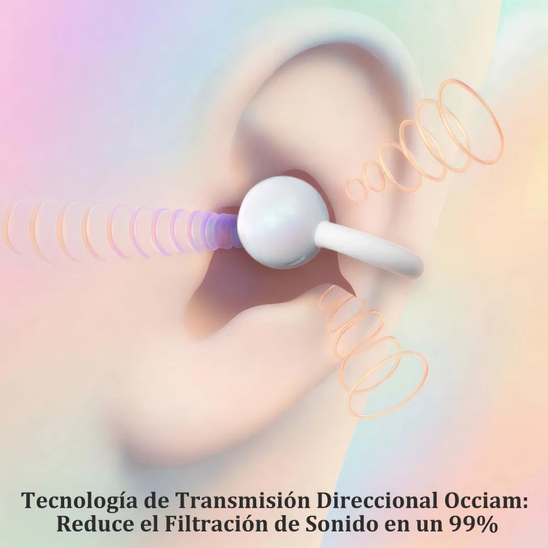 Audfonos Bluetooth Clip-on Occiam H33 Cloro Blanco - Diseo Perla,