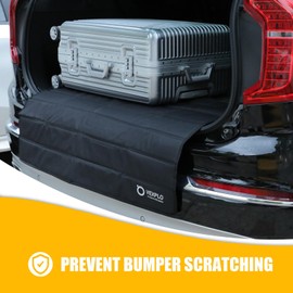VEXPLO Large Rear Bumper Guard for Cars, 38 x25 inches Foldable Car Rear Bumper Protector Guard, Protects Bumper of Cars, SUVs, Trucks, Vans from Scratches During Loading/Unloading