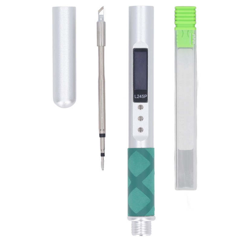 Electric Soldering Iron Kit Portable Welding Pen CNC Aluminum Alloy