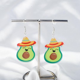 Mexican Fiesta Party Earrings Cinco De Mayo Jewelry Mexican Festival Lover Gift for Mexican Women (Set-1-4)