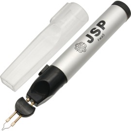 Thread Burner with One Touch Thread Burner Zap Tool for Finishing Bead Weaving, Sewing, Leather Work, Fast Melting Wax & Jewelry Making (1Pc Thread Burning & 1 Tip)