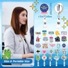 Liliaafar 25 Sets Funny Badge Reel Nurse Cute Retractable Name