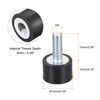sourcing map Rubber Bearing M5 External / Internal Thread Vibration