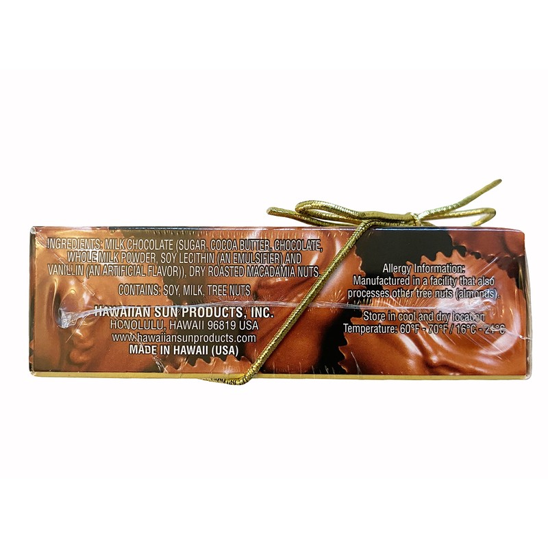 Hawaiian Sun Premium Chocolate Covered Macadamia Nuts