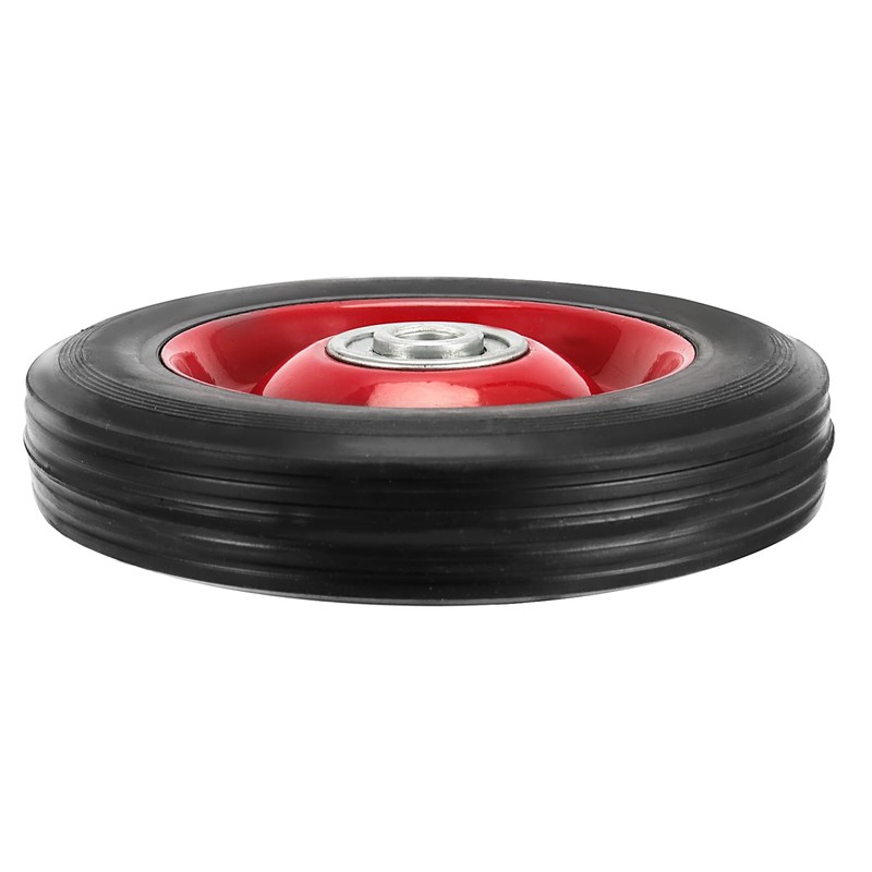 MAHIONG 4 Pack 8 x 1.75 Inch Solid Rubber Wheel,