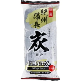 Charcoal, Woody Floral Scent, 3.5 oz (100 g) x 3 Packs
